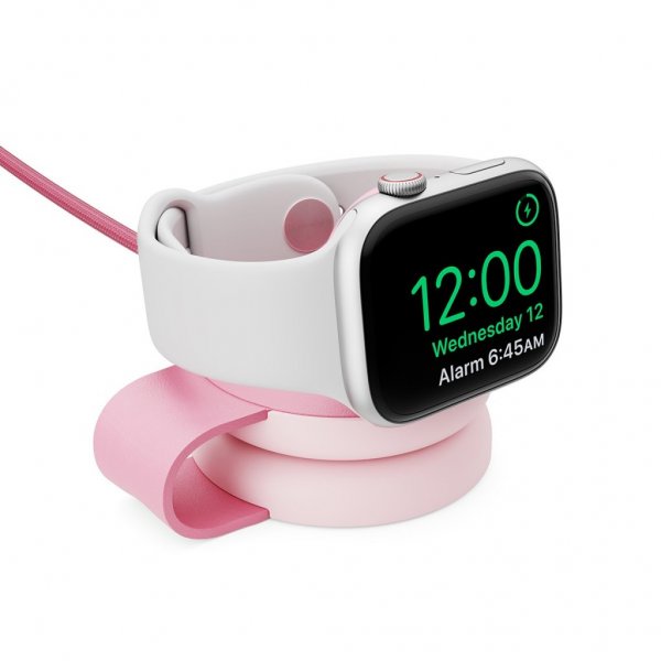 Twelve South Trådløs lader ButterFly SE 2-in-1 Qi2 MagSafe Rosa