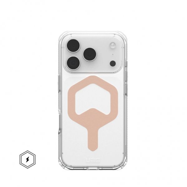 Urban Armor Gear (UAG) iPhone 17 Pro Deksel Plyo MagSafe Ice Rosegull