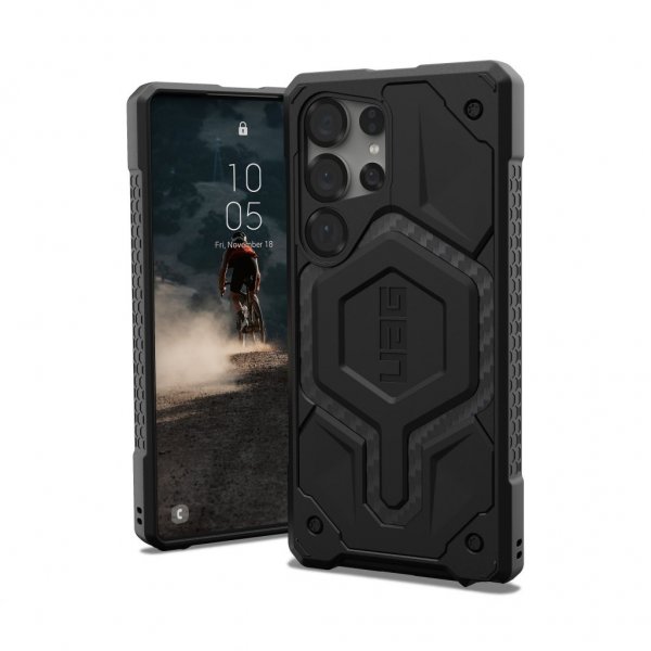 Urban Armor Gear (UAG) Samsung Galaxy S25 Ultra Deksel Monarch Pro MagSafe Carbon Fiber