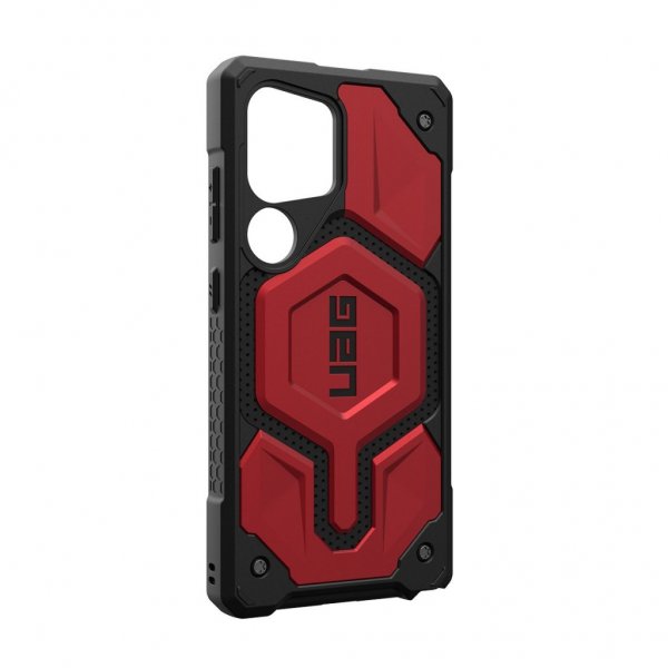Urban Armor Gear (UAG) Samsung Galaxy S25 Ultra Deksel Monarch Pro MagSafe Crimson
