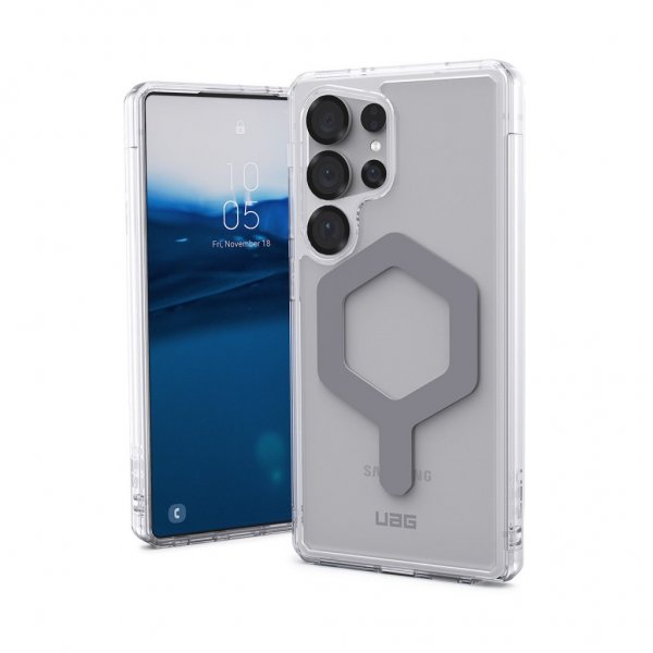 Urban Armor Gear (UAG) Samsung Galaxy S25 Ultra Deksel Plyo Pro MagSafe Ice/Silver