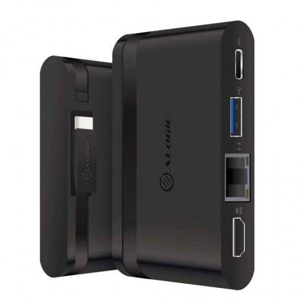 ALOGIC USB-C Travel Dock Essential 4 ports with 100W PD
