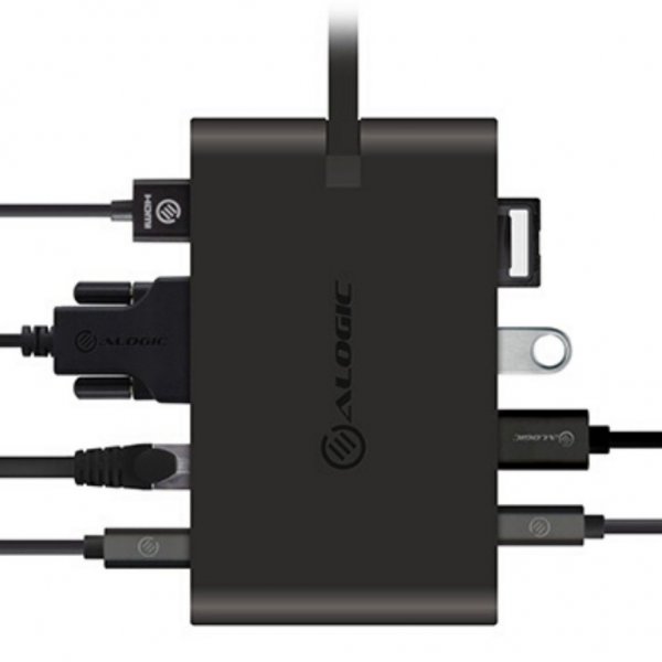 ALOGIC USB-C Travel Dock Pro 7 ports with 100W PD
