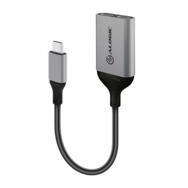 ALOGIC Ultra USB-C to USB-C female and audio output 10 cm