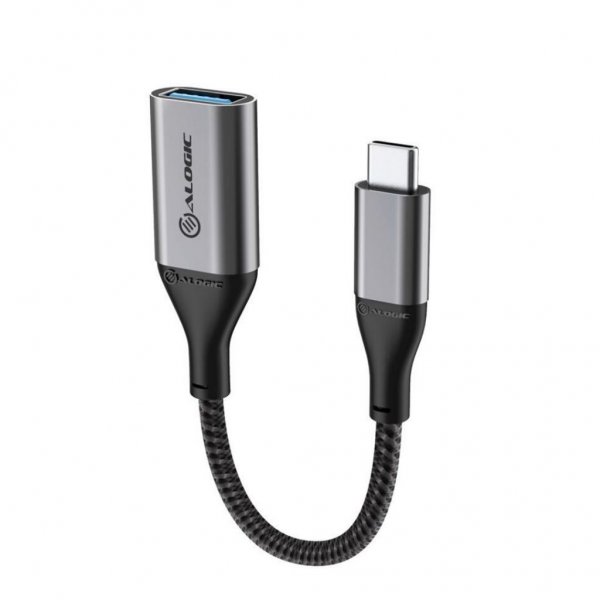 ALOGIC Ultra USB-C til USB-A-adapter 15 cm Space Gray