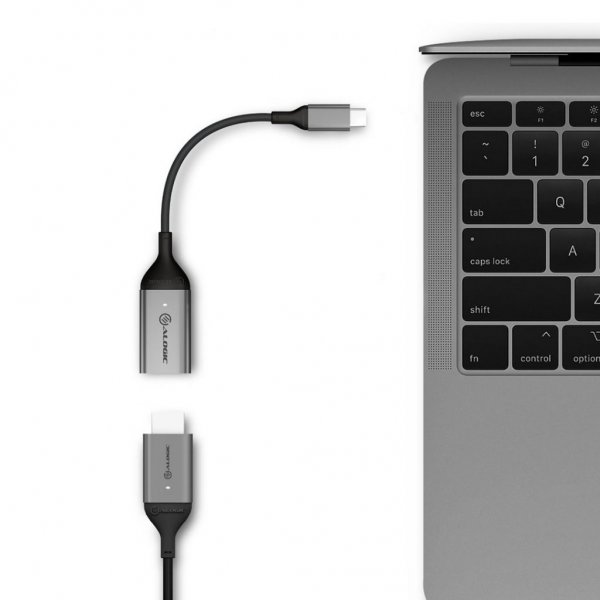 ALOGIC Ultra USB-C Male To DisplayPort Female 4K @60Hz Adapter 15cm
