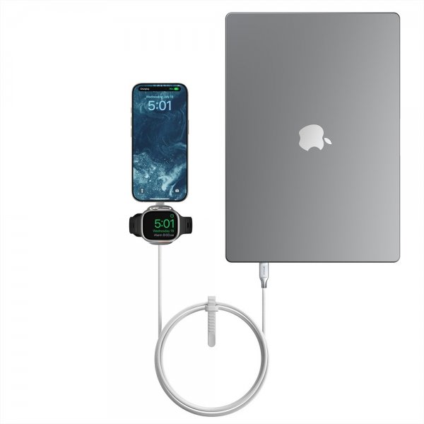 Nomad Lader Universal Cable for Watch 1.5m Hvit