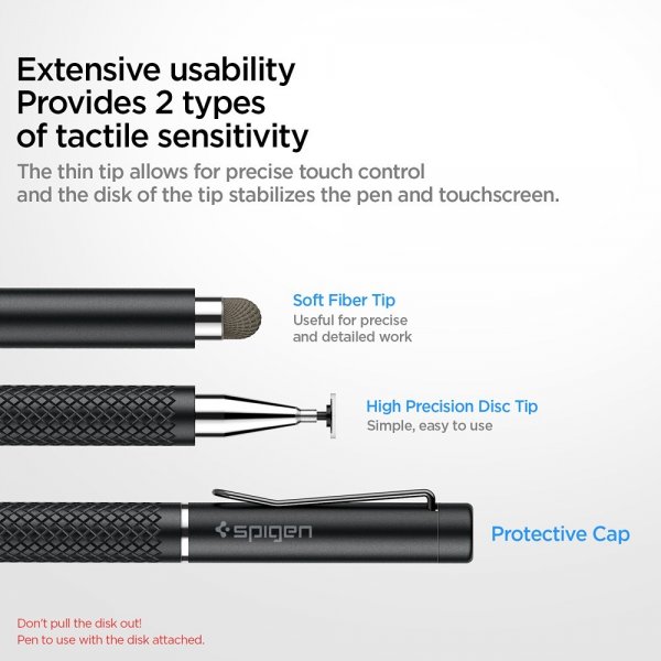 Spigen Universal Stylus Pen Svart