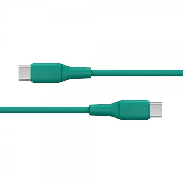 X2O USB-C til USB-C Kabel Superflex 60W 1.5m Grønn