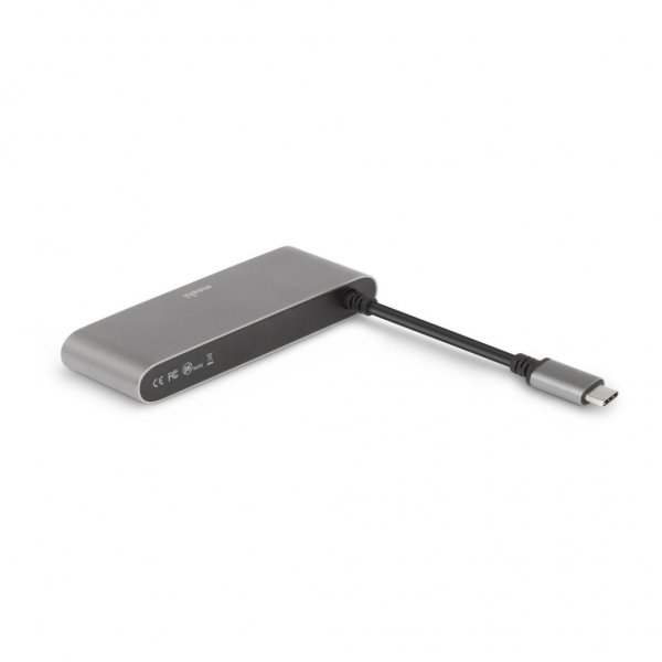 Moshi MacBook Pro USB-C Multimedia-Hub Sølv