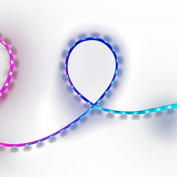 Deltaco Smart Home Utendørs LED-strip RGB IP65 2x5m
