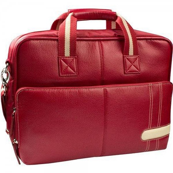 Krusell Veske Gaia Laptop Bag 18" Rød