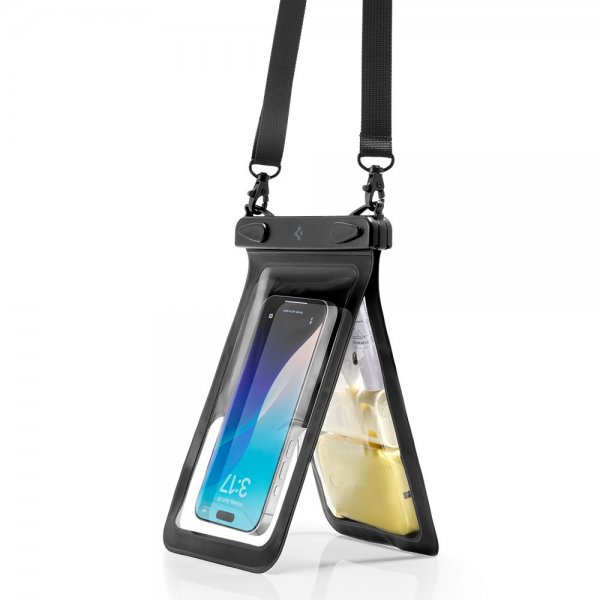 Spigen Vanntett Etui Aqua Shield Dual Pocket Svart