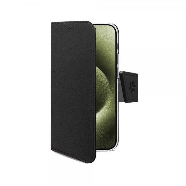 Celly iPhone 17 Etui Wally Wallet Case Svart