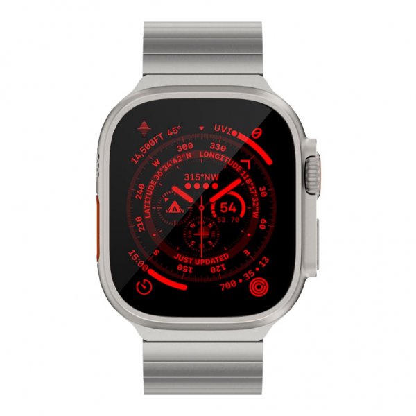 Just Mobile Apple Watch Ultra Armbånd Titanium DLC