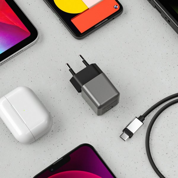 ALOGIC Lader 30W Rapid Power USB-C MINI GaN Charger Space Grey