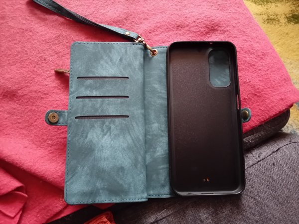 CaseMe Samsung Galaxy A14 Etui 008 Series Avtakbart Deksel Petrol