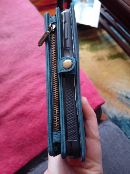 CaseMe Samsung Galaxy A14 Etui 008 Series Avtakbart Deksel Petrol