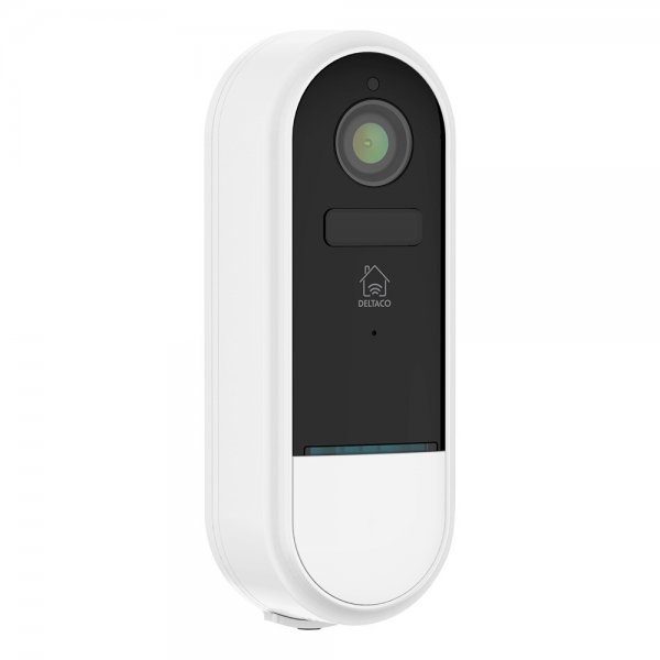 Deltaco Smart Home WiFi dørklokke med kamera IP65