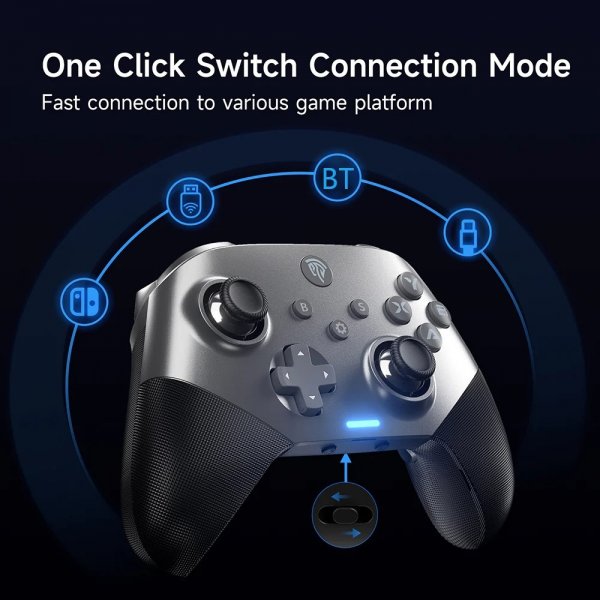 EasySMX X10 Mechanic Master Game Control Wireless/Gjenget lilla
