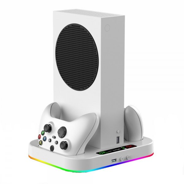 Ipega Xbox Series S Dockingstasjon med RGB vifte