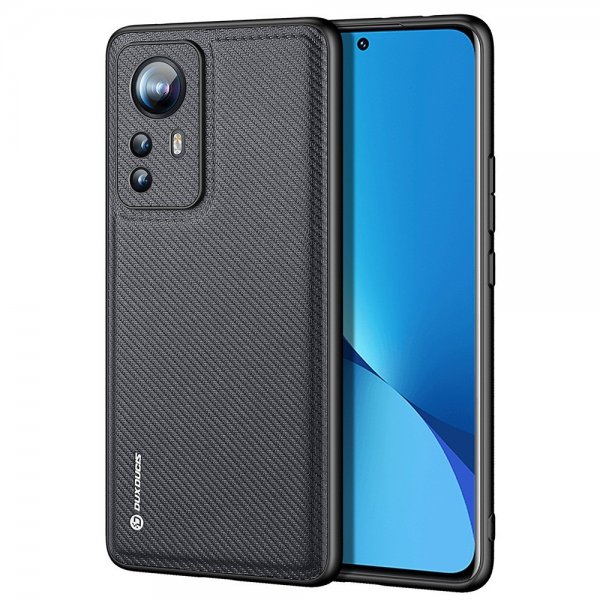 Dux Ducis Xiaomi 12/12X Deksel FINO Series Svart