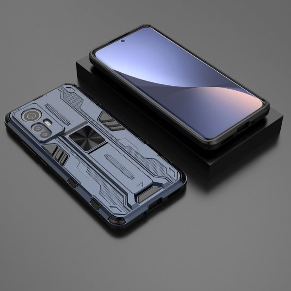 Xiaomi 12/12X Deksel Stativfunksjon Blå