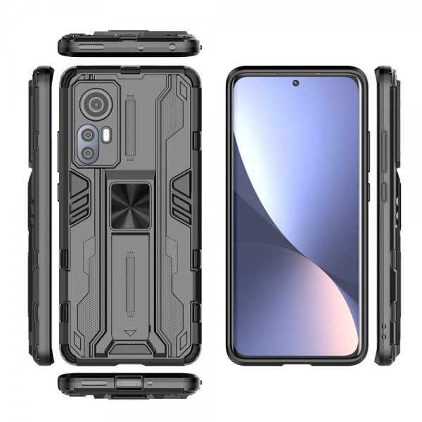 Xiaomi 12/12X Deksel Stativfunksjon Svart