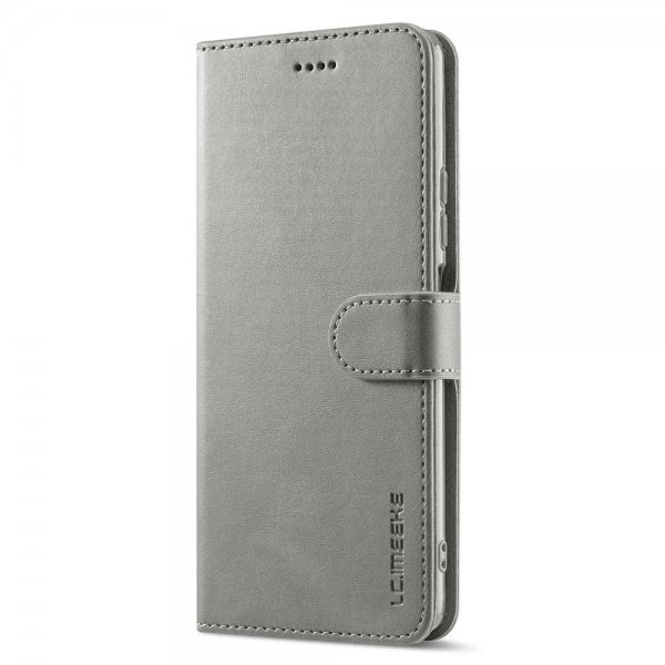 Lc.Imeeke Xiaomi 12T/12T Pro Etui med Kortlomme stativfunksjon Grå