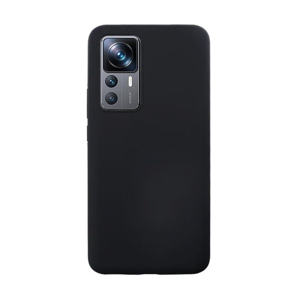 Xiaomi 12T/12T Pro Deksel Silikon Svart