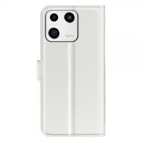 Xiaomi 13 Etui Litchi Hvit