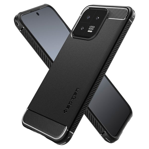 Spigen Xiaomi 13 Deksel Rugged Armor Matte Black
