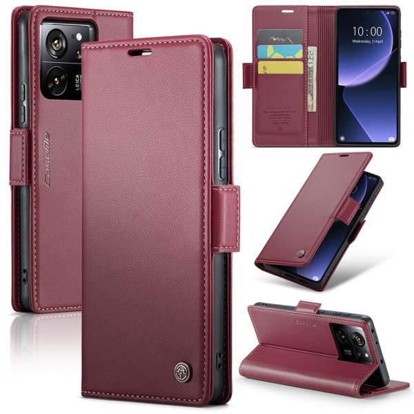 CaseMe Xiaomi 13T/13T Pro Etui 023 Series Rød