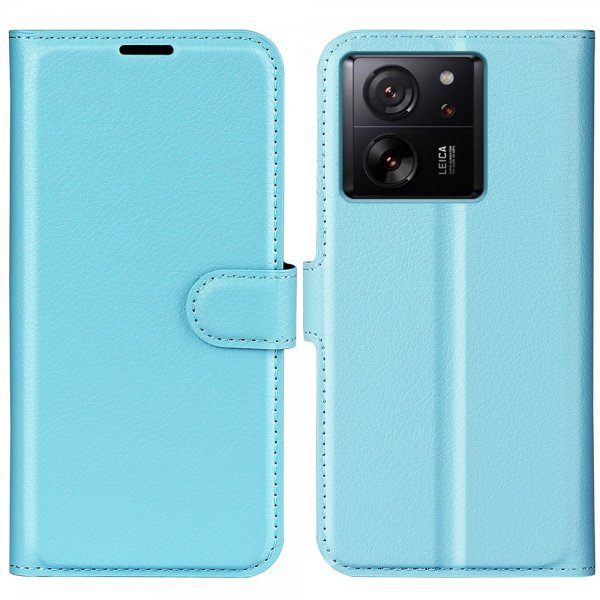 Xiaomi 13T/13T Pro Etui Litchi Blå