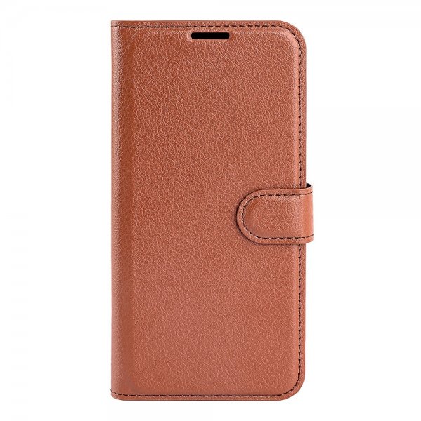 Xiaomi 13T/13T Pro Etui Litchi Brun