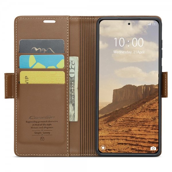 CaseMe Xiaomi 14 Etui 023 Series Brun