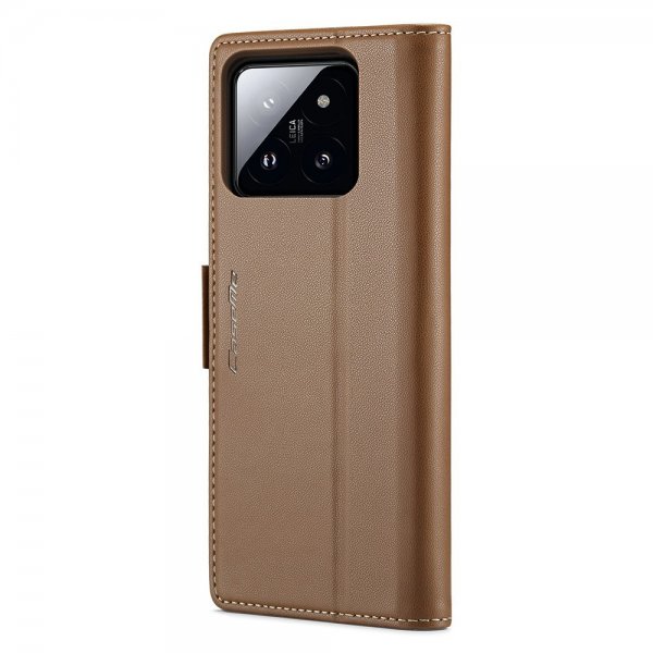CaseMe Xiaomi 14 Etui 023 Series Brun