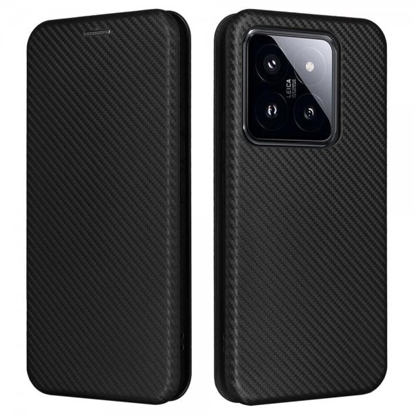Xiaomi 14 Etui Karbonfibertekstur Svart