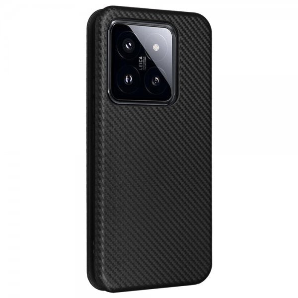 Xiaomi 14 Etui Karbonfibertekstur Svart