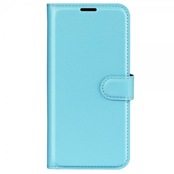 Xiaomi 14 Etui Litchi Blå