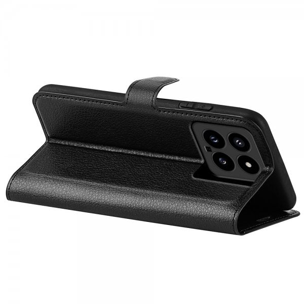 Xiaomi 14 Etui Litchi Svart