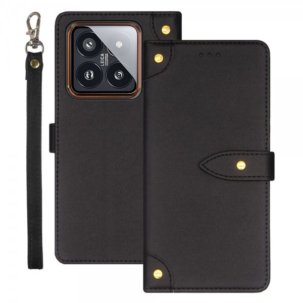 Xiaomi 14 Etui med Stropp Svart