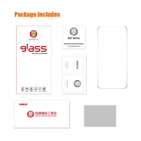 ENKAY Xiaomi 14 Skjermbeskytter i Herdet Glass