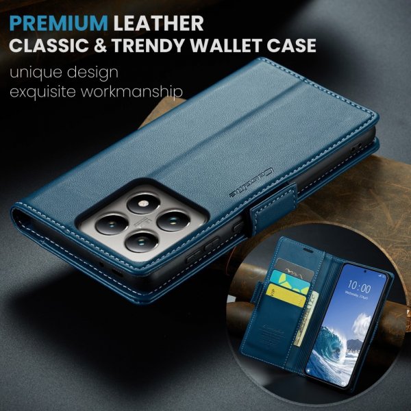 CaseMe Xiaomi 14T Etui 023 Series Blå