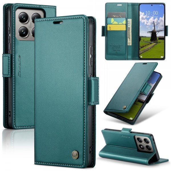 CaseMe Xiaomi 14T Etui 023 Series Grønn