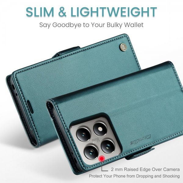 CaseMe Xiaomi 14T Etui 023 Series Grønn