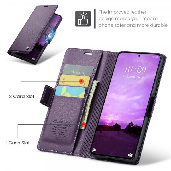 CaseMe Xiaomi 14T Etui 023 Series Lilla