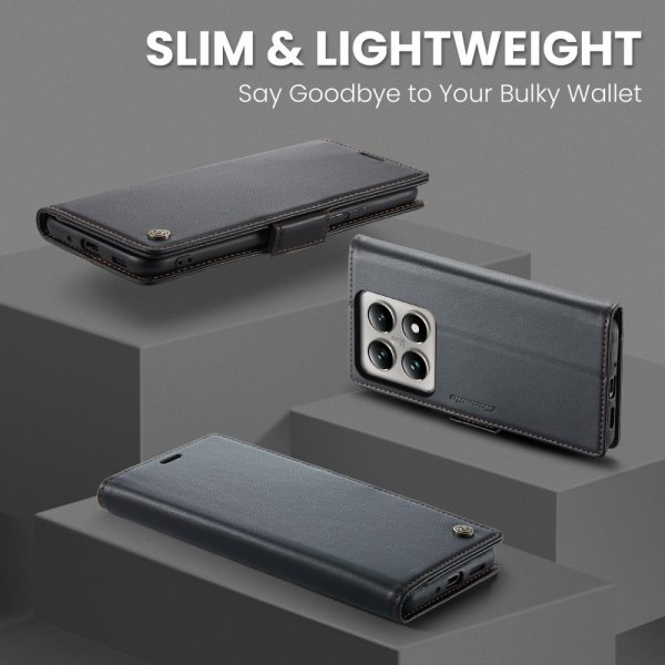 CaseMe Xiaomi 14T Etui 023 Series Svart