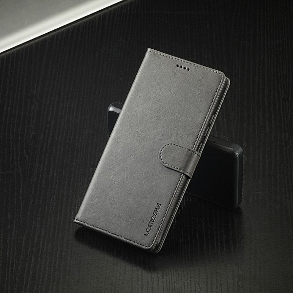 Lc.Imeeke Xiaomi 14T Etui med Kortlomme stativfunksjon Grå