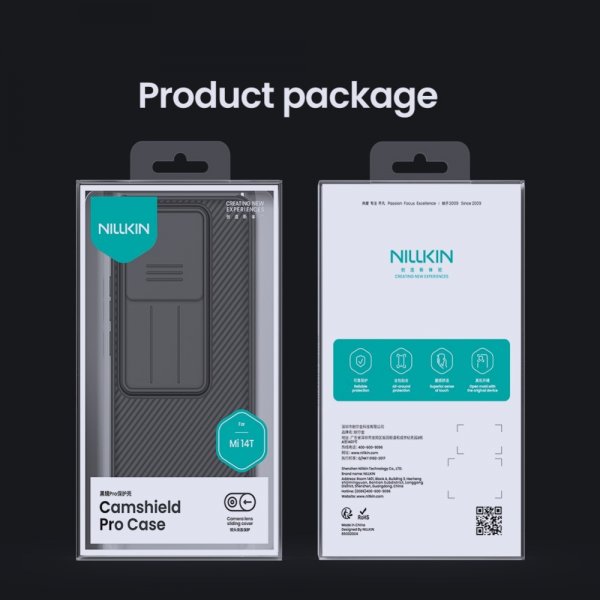 Nillkin Xiaomi 14T Deksel CamShield Pro Blå